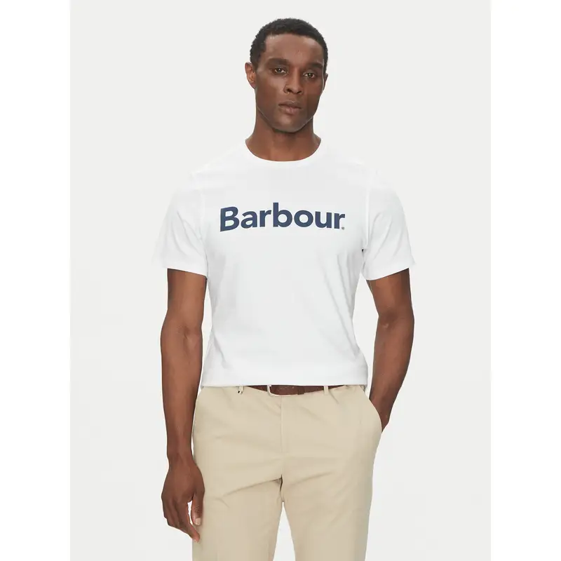 Barbour T-shirt Bianco 3222909