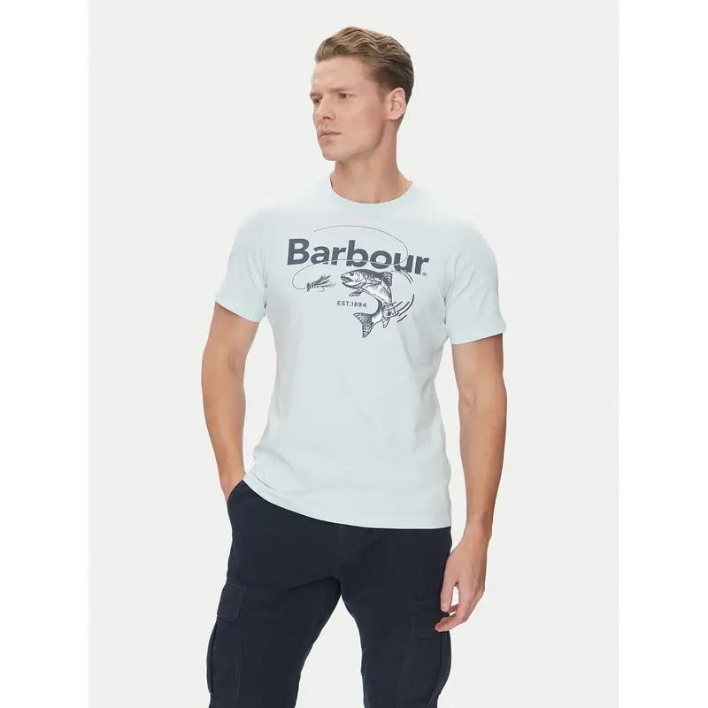 Barbour T-shirt Azzurro 3990748