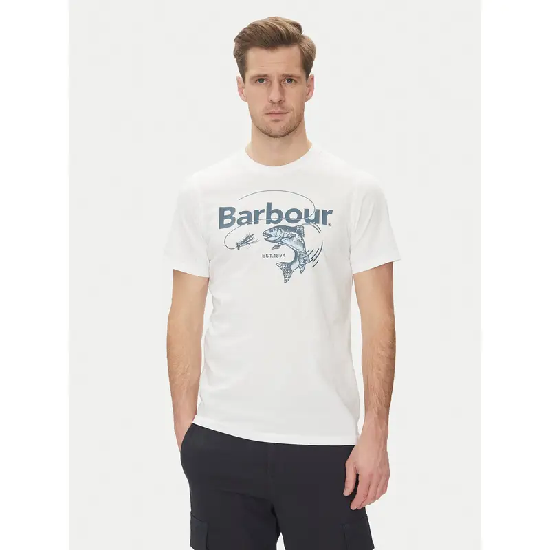 Barbour T-shirt Bianco 3784010