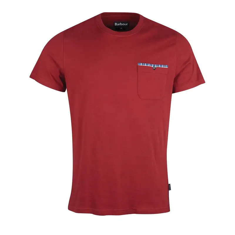 Barbour T-shirt Bordeaux 3440435