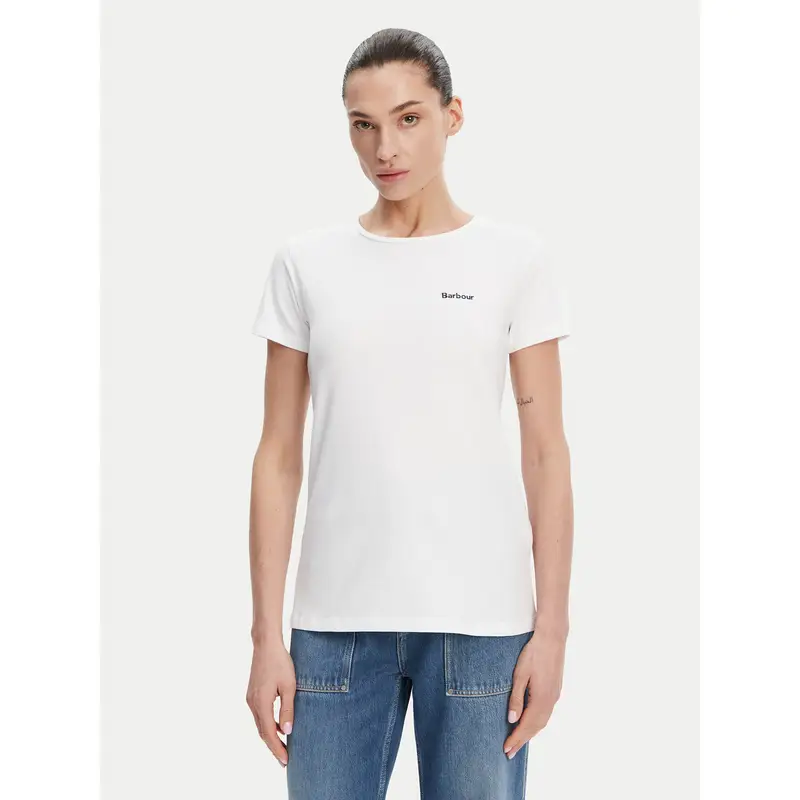 Barbour T-shirt Bianco 4111476