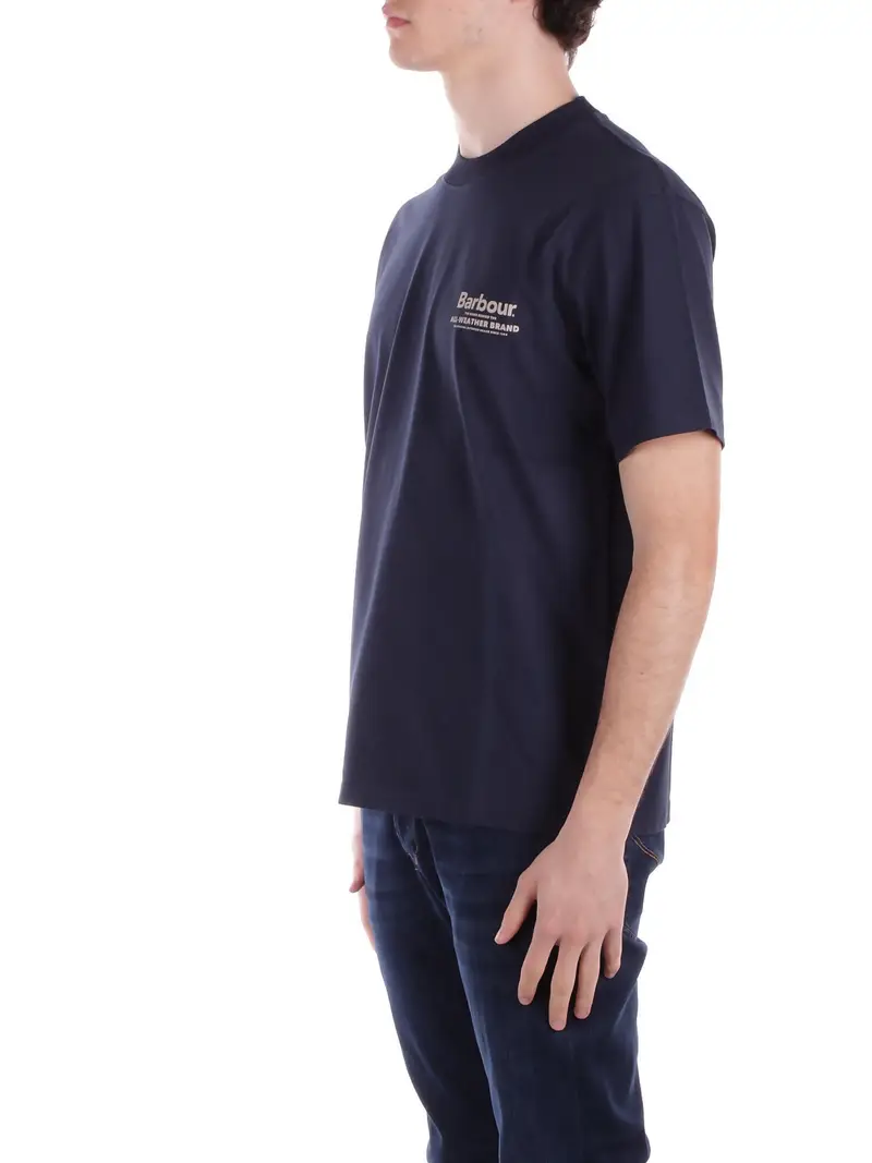 Barbour T-shirt Uomo Blu 2953446 miniatura 2