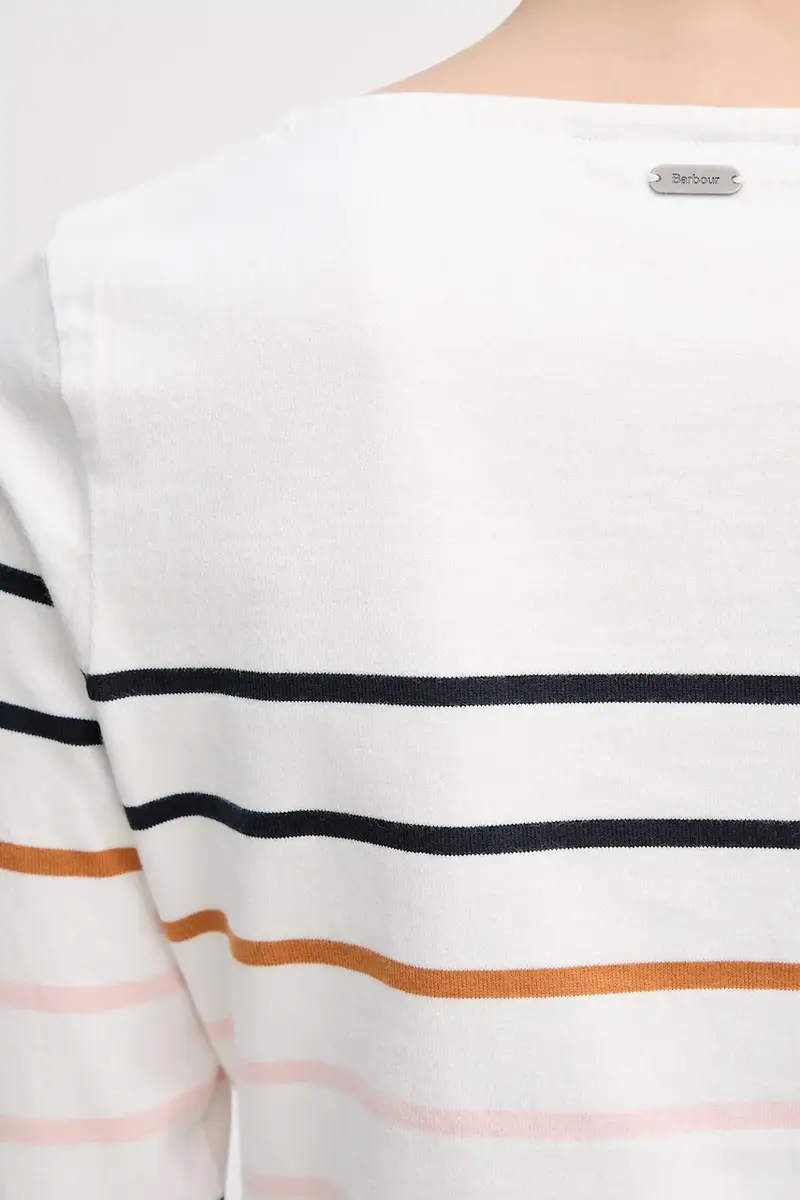 top a maniche lunghe in cotone HAWKINS colore beige LML0894 miniatura 5