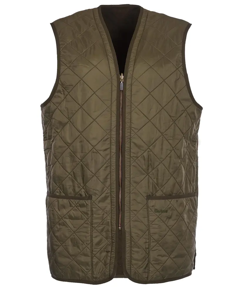 Trapunta Interno Polarquilt Waistcoat Zip MLI0002 OL91 GREEN
