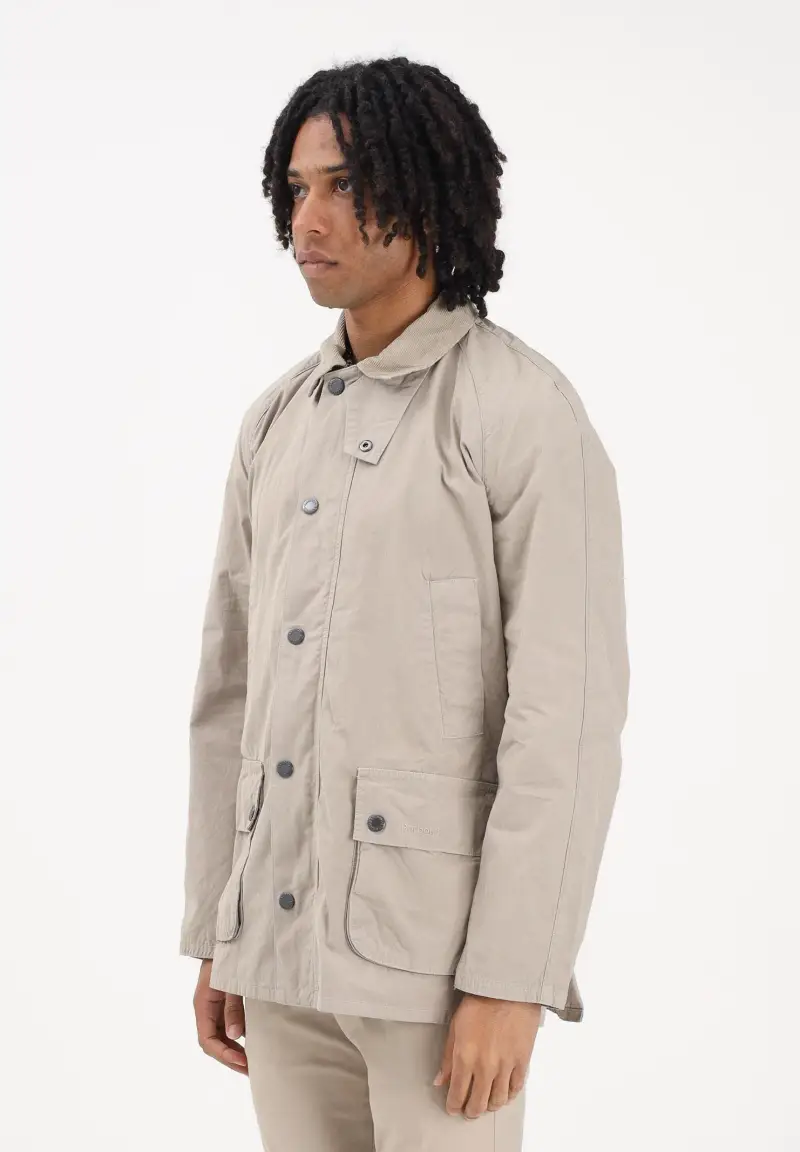 Trench corto Ashby Casual beige da uomo