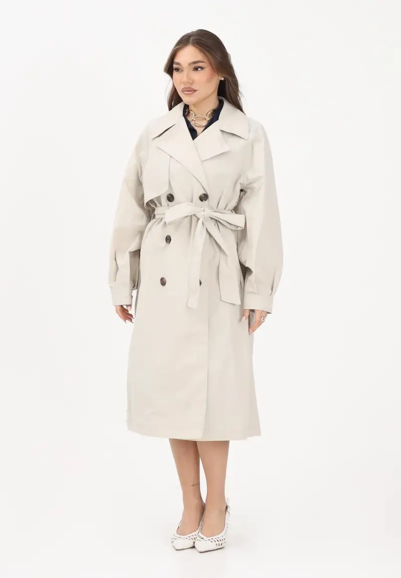 Trench Layla beige da donna
