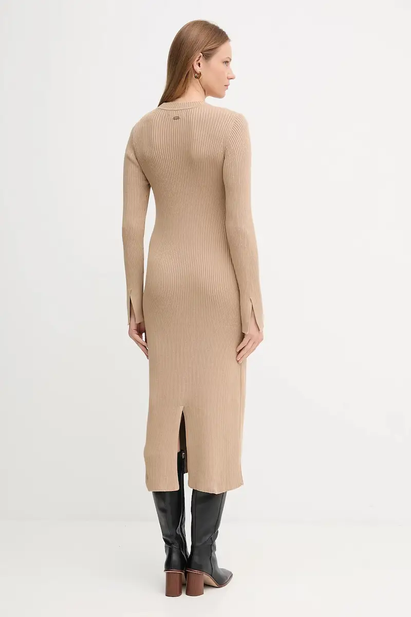 vestito in cotone ANASTASIA colore verde LDR0936 miniatura 3