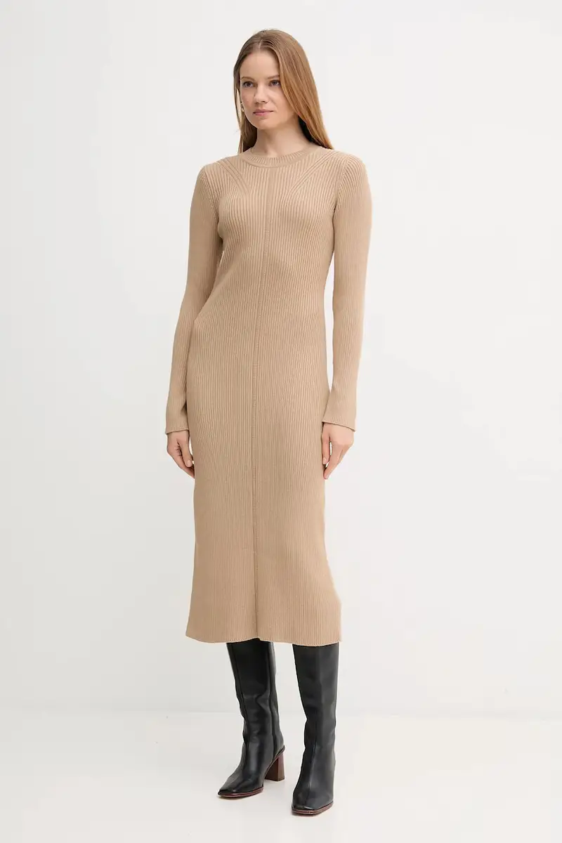 vestito in cotone ANASTASIA colore verde LDR0936