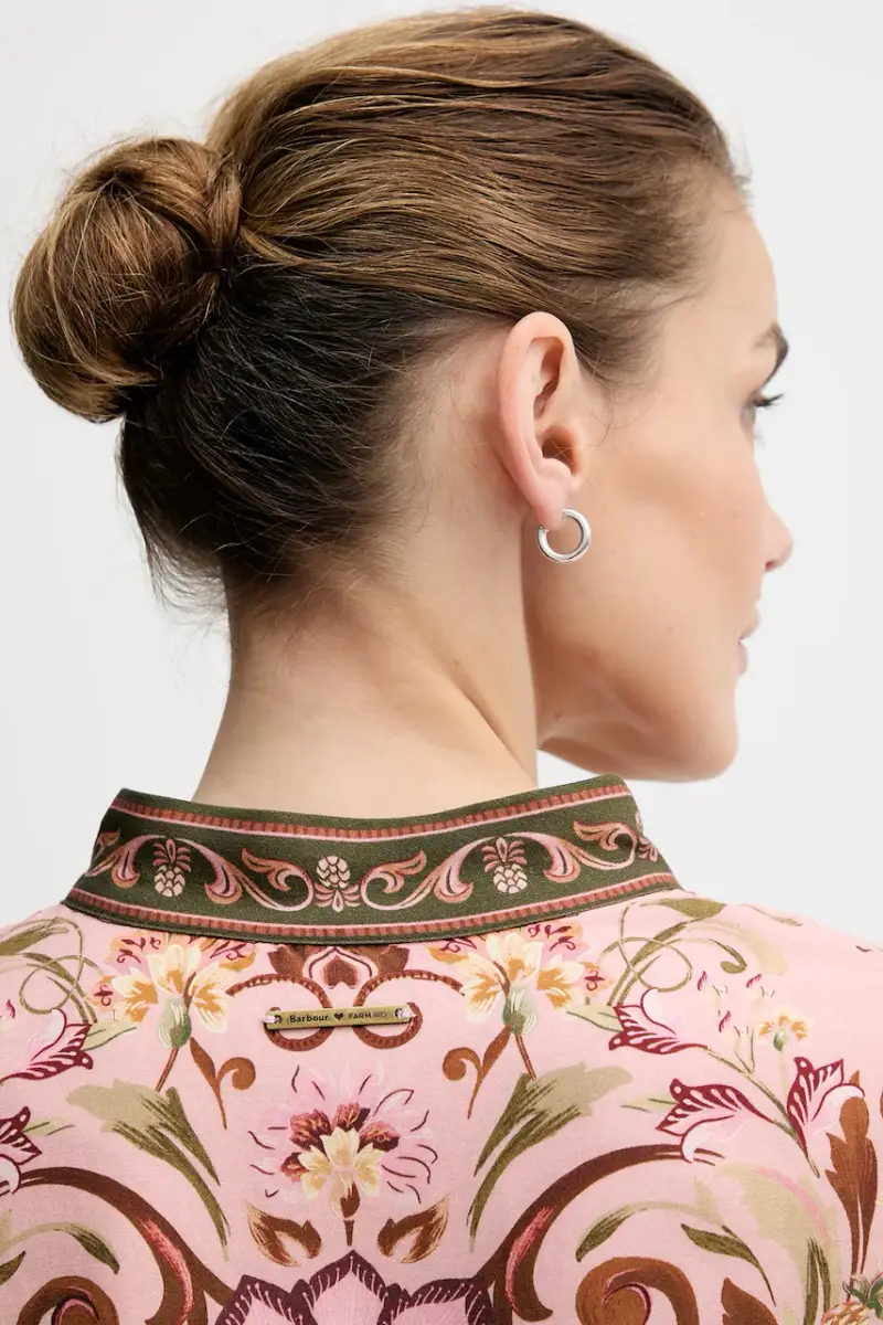 vestito x Farm Rio Rosa miniatura 5