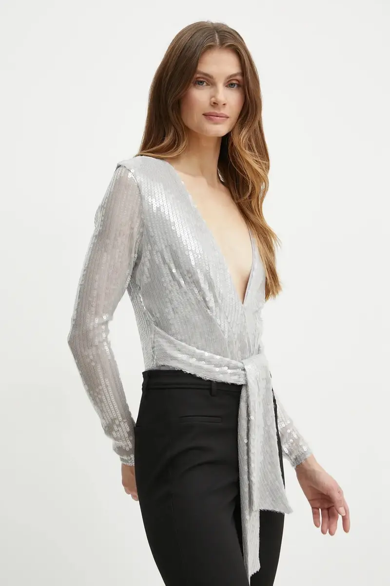 Bardot Body Donna Grigio 3830253 miniatura 4