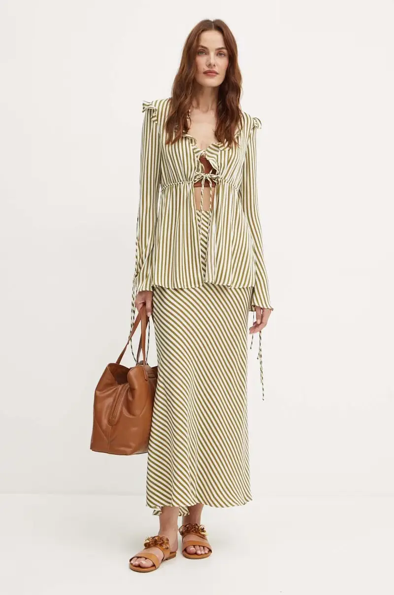 camicetta DHALIA donna colore verde 59306TB miniatura 2