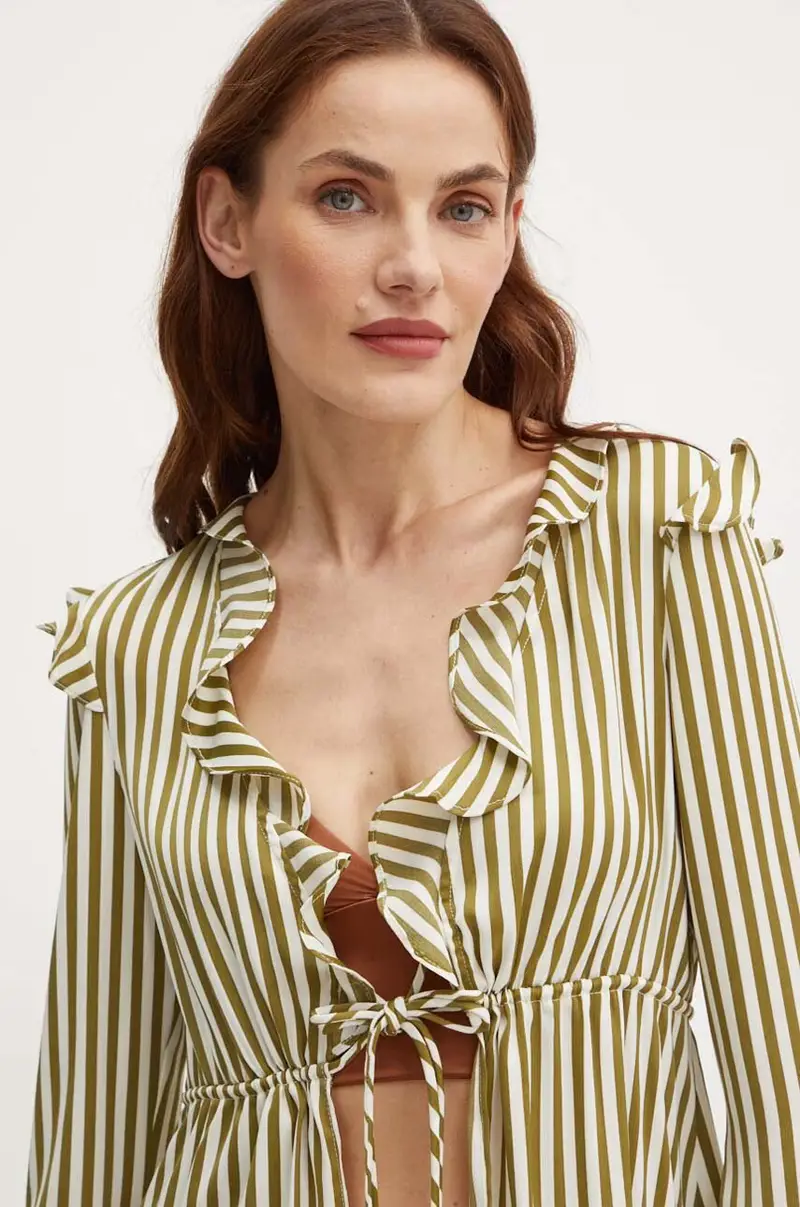 camicetta DHALIA donna colore verde 59306TB miniatura 4