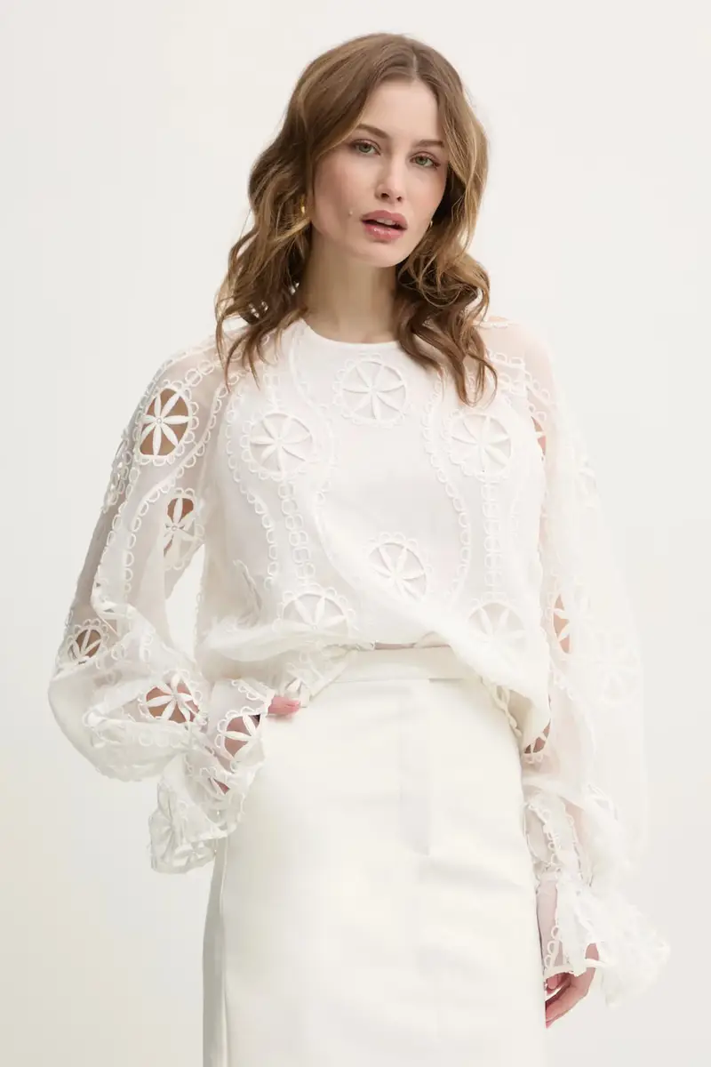 camicetta donna colore beige 59731TB