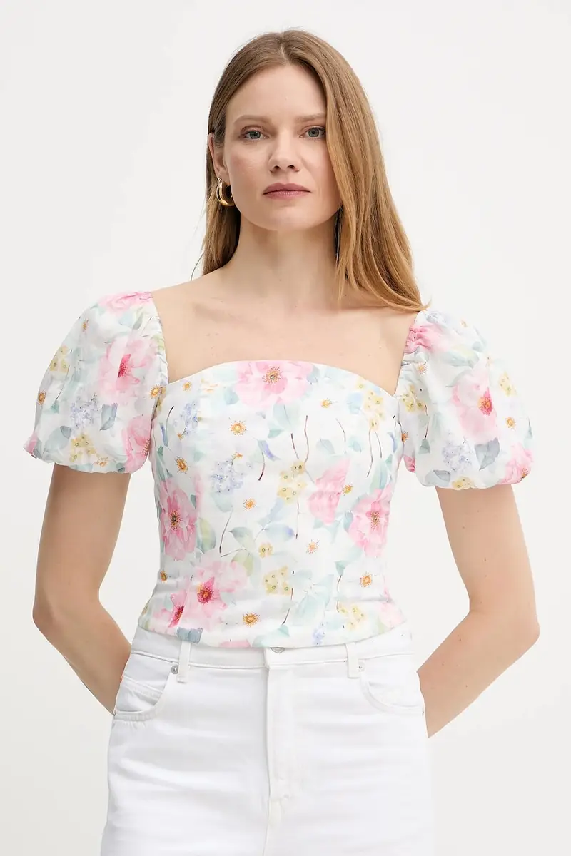 camicetta donna colore bianco 59890TB