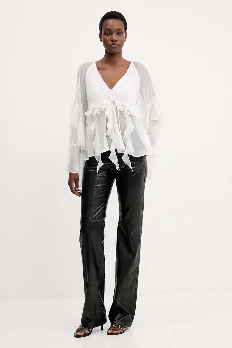 camicetta donna colore bianco 59934TB miniatura 2