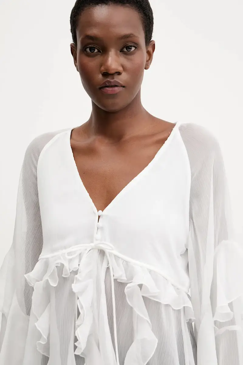 camicetta donna colore bianco 59934TB miniatura 4