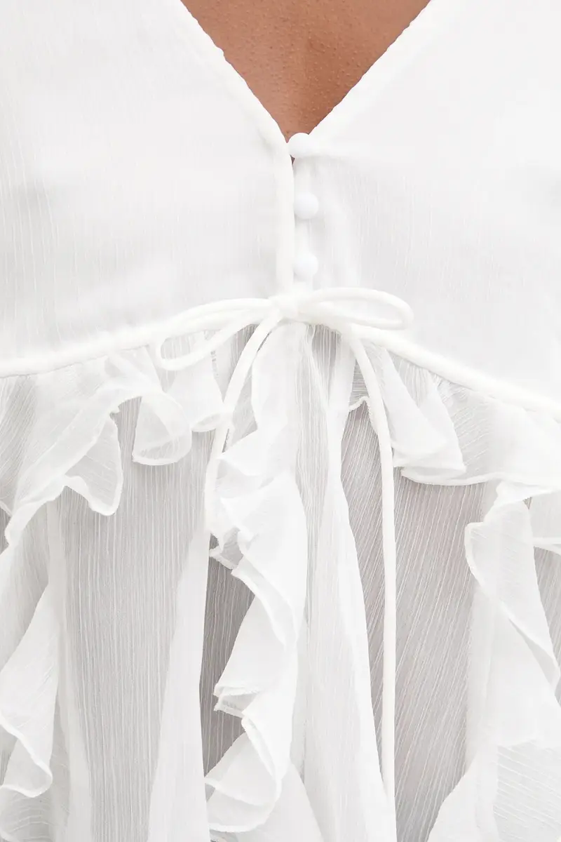 camicetta donna colore bianco 59934TB miniatura 5