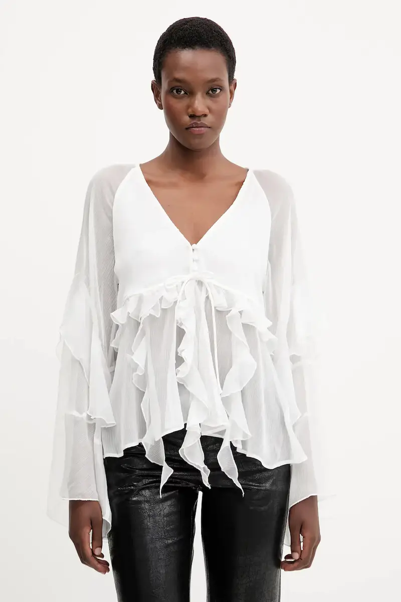 camicetta donna colore bianco 59934TB