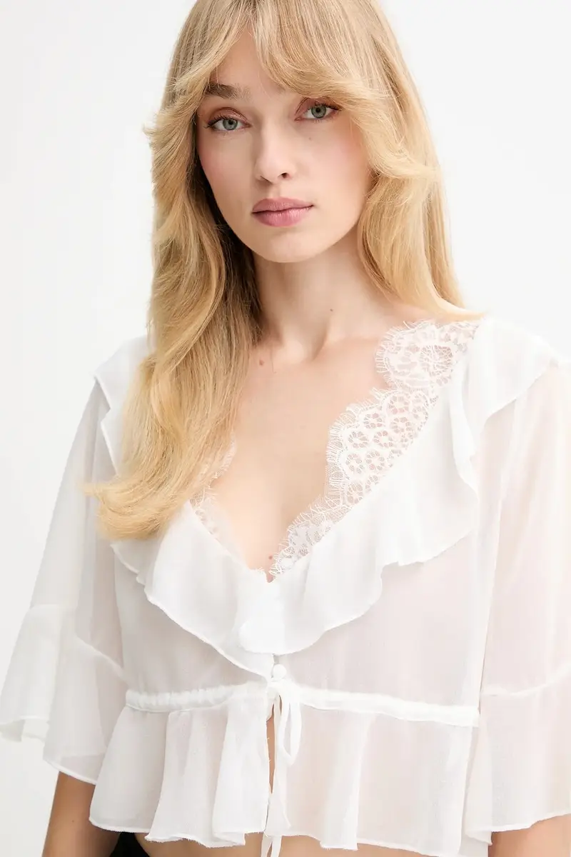 camicetta donna colore bianco 59935TB miniatura 4