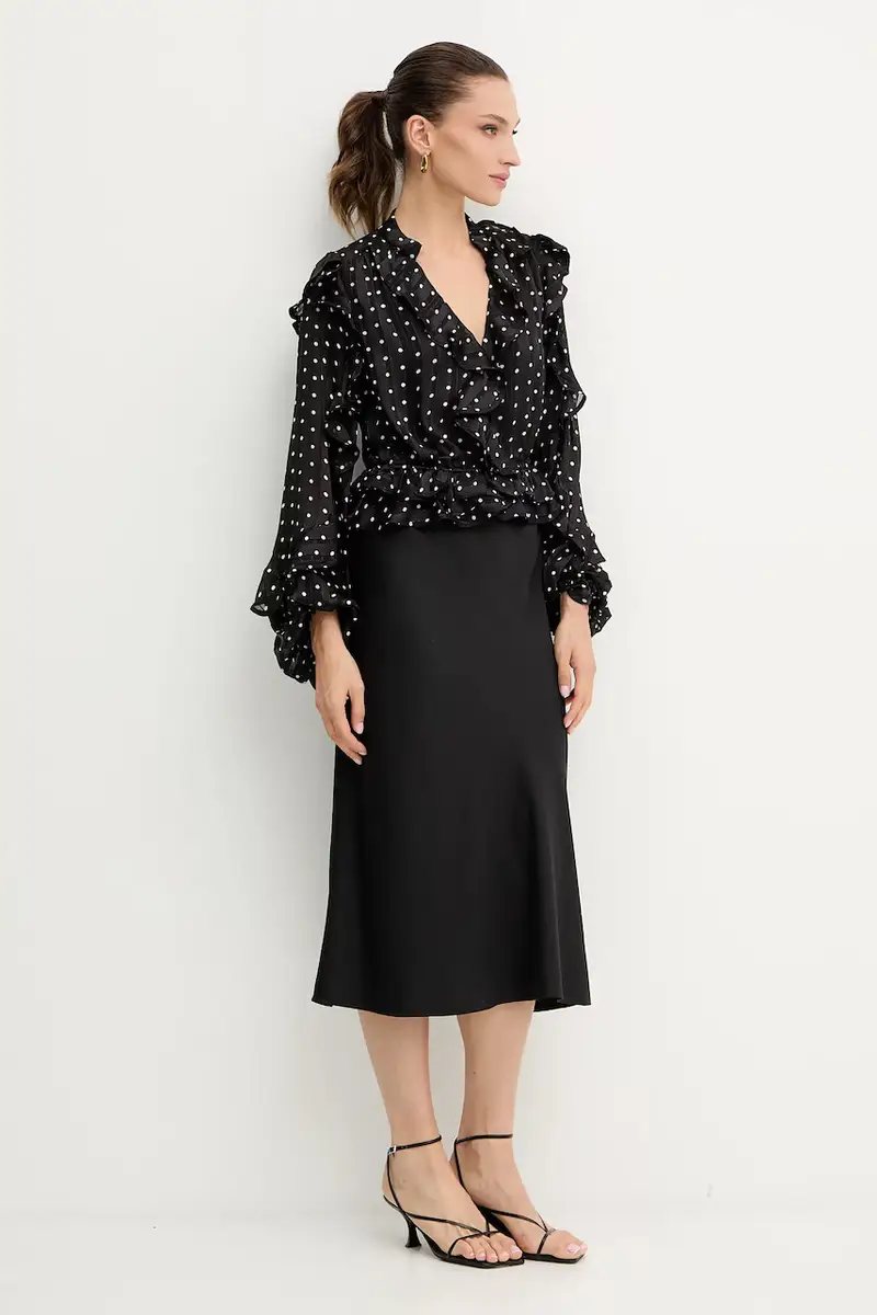 camicetta donna colore nero 59896TB3 miniatura 2