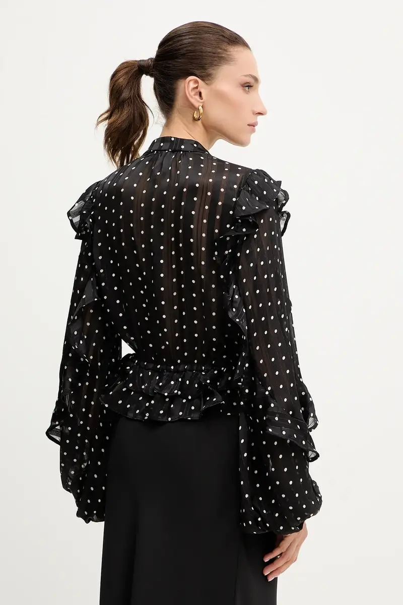 camicetta donna colore nero 59896TB3 miniatura 3