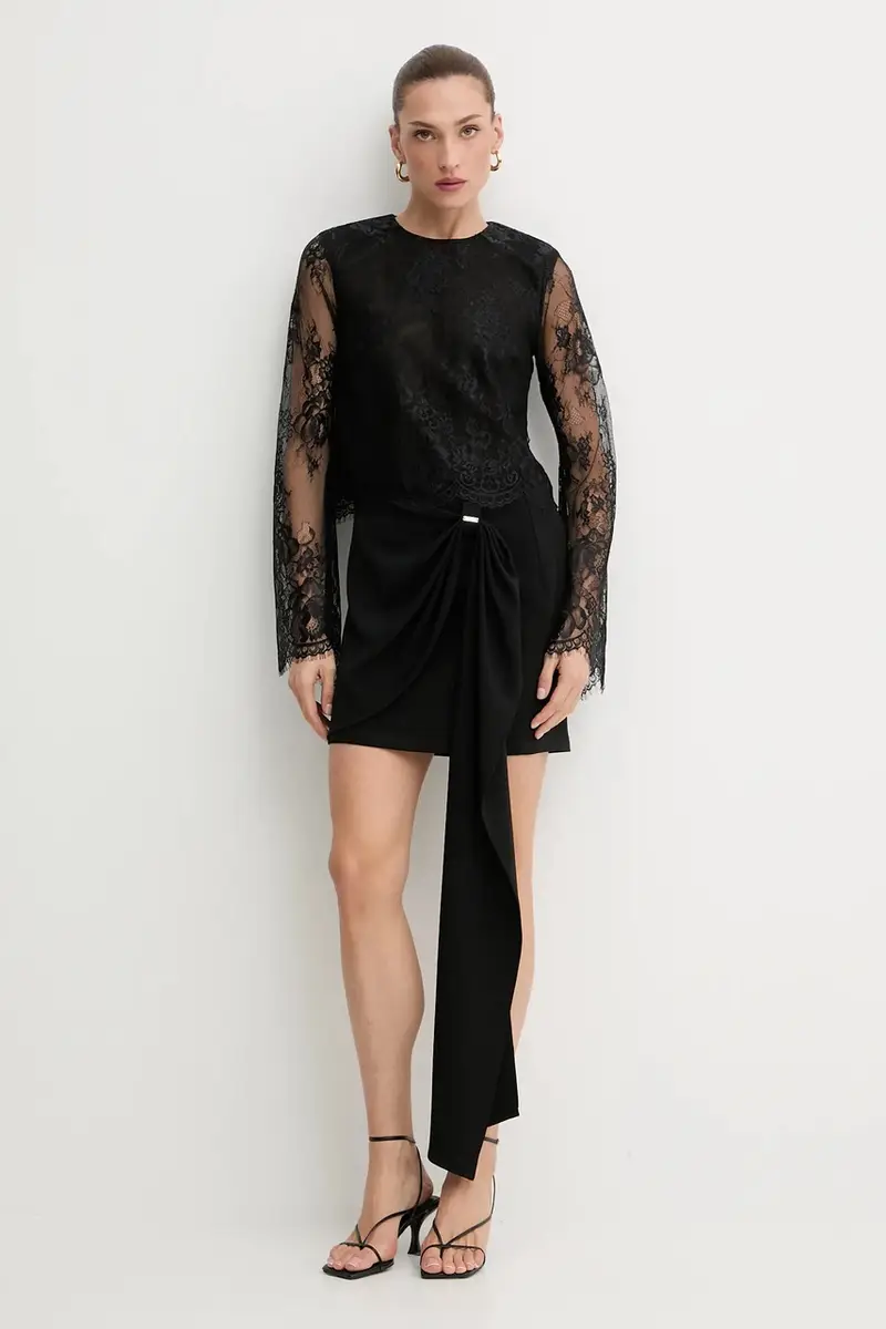 camicetta donna colore nero 60127TB miniatura 2