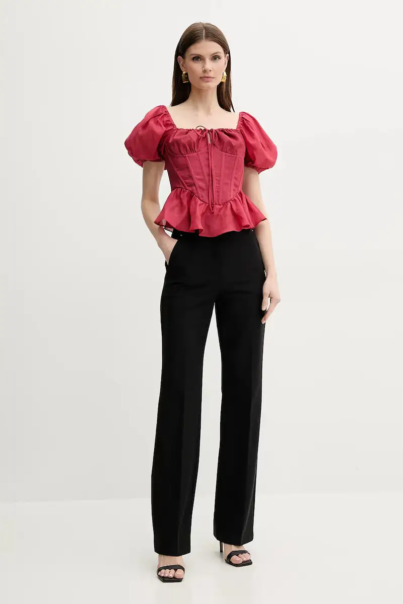 camicetta ESRA donna colore rosso 59889TB miniatura 2