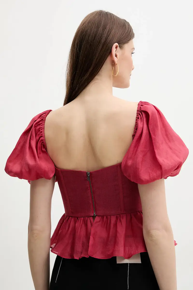 camicetta ESRA donna colore rosso 59889TB miniatura 3