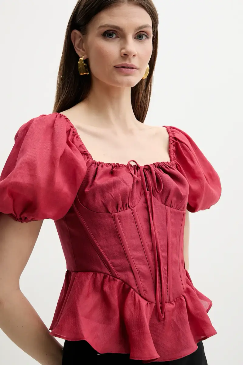 camicetta ESRA donna colore rosso 59889TB miniatura 4