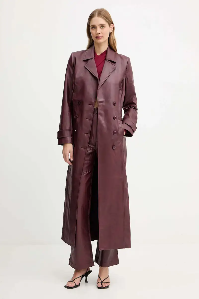 cappotto colore granata 59899JB4 miniatura 2