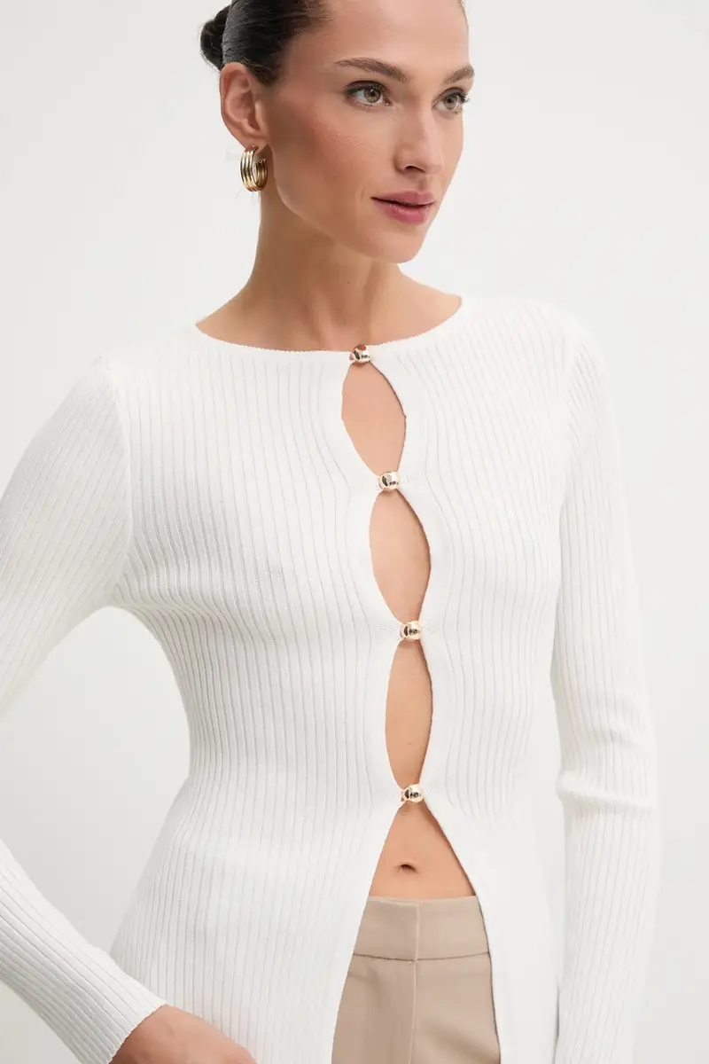 Bardot Cardigan Donna Bianco 3578390 miniatura 4