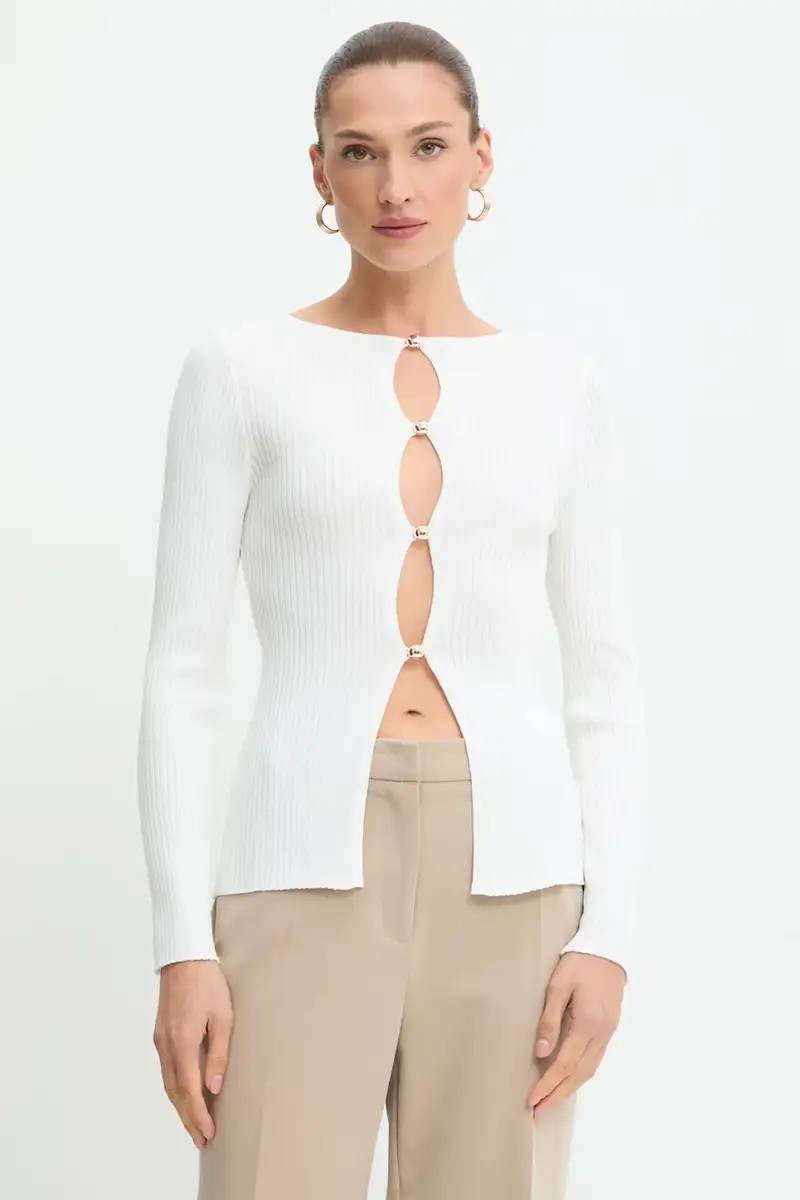 Bardot Cardigan Donna Bianco 3578390