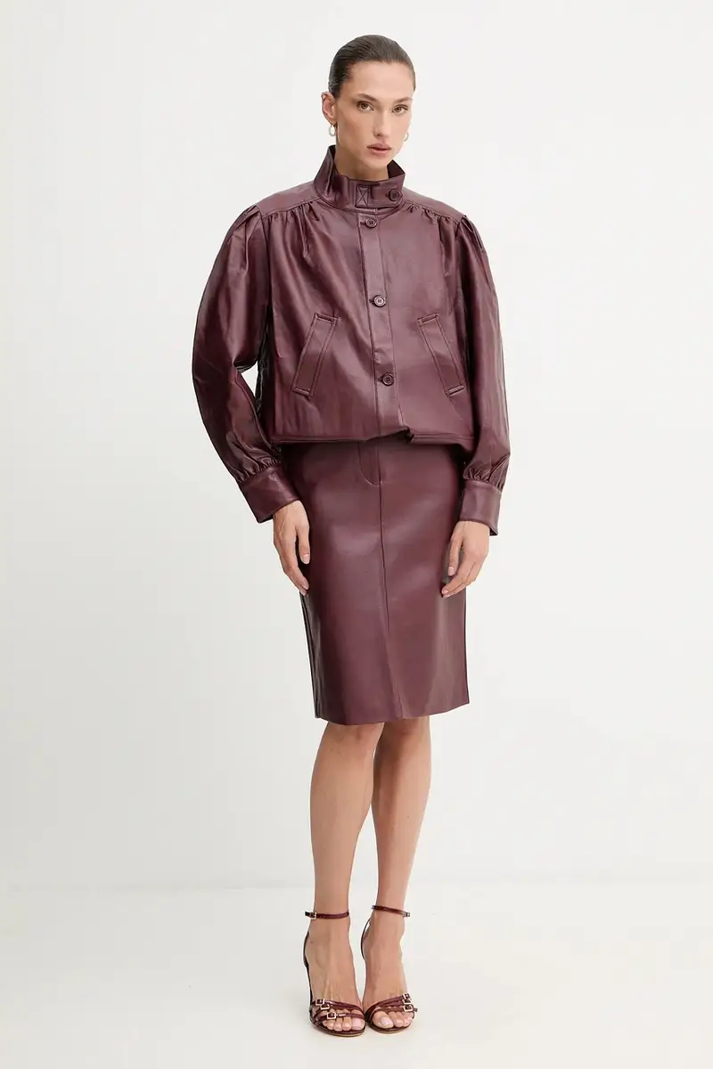 giacca colore nero 60034JB Granata miniatura 4