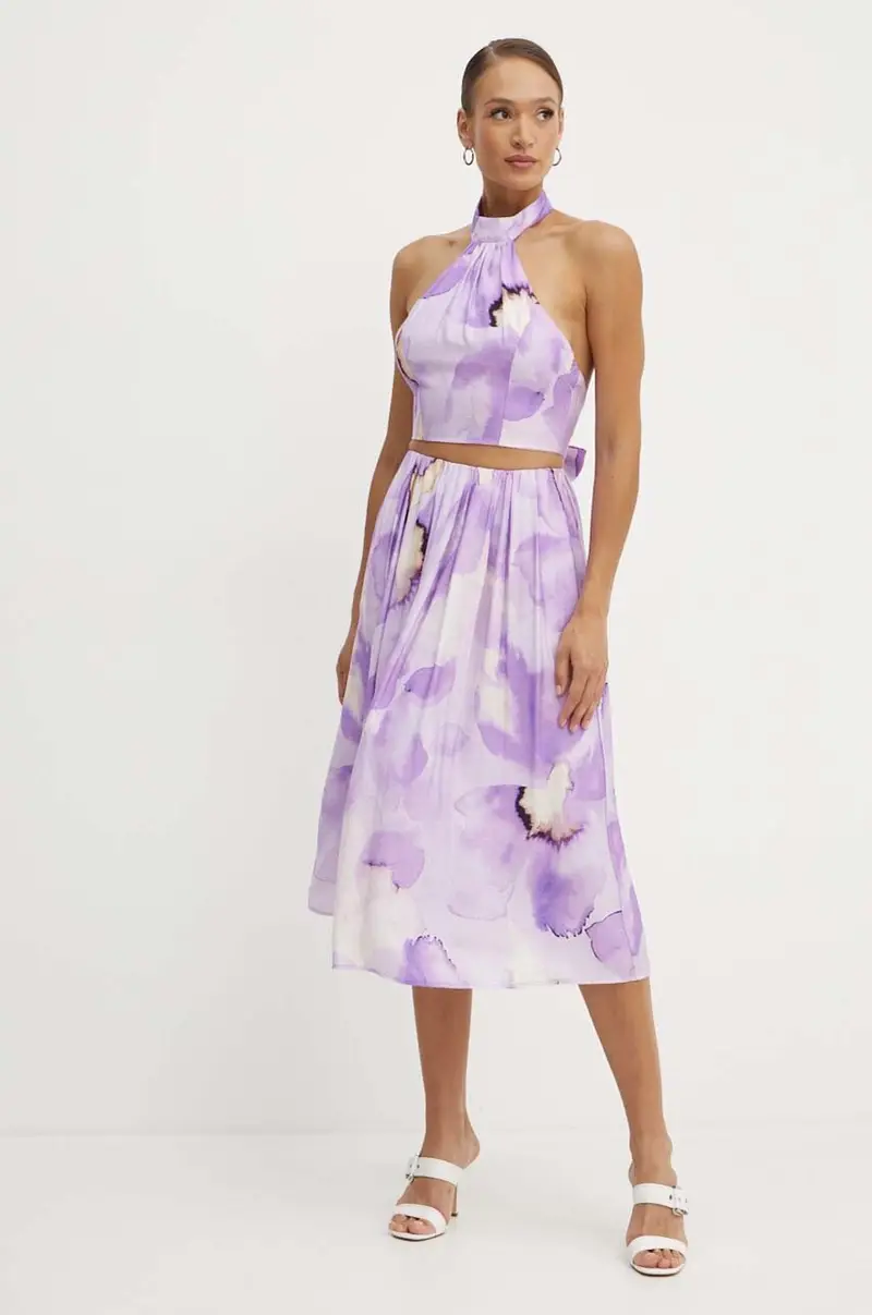 gonna LEIA colore violetto 59372SB miniatura 2