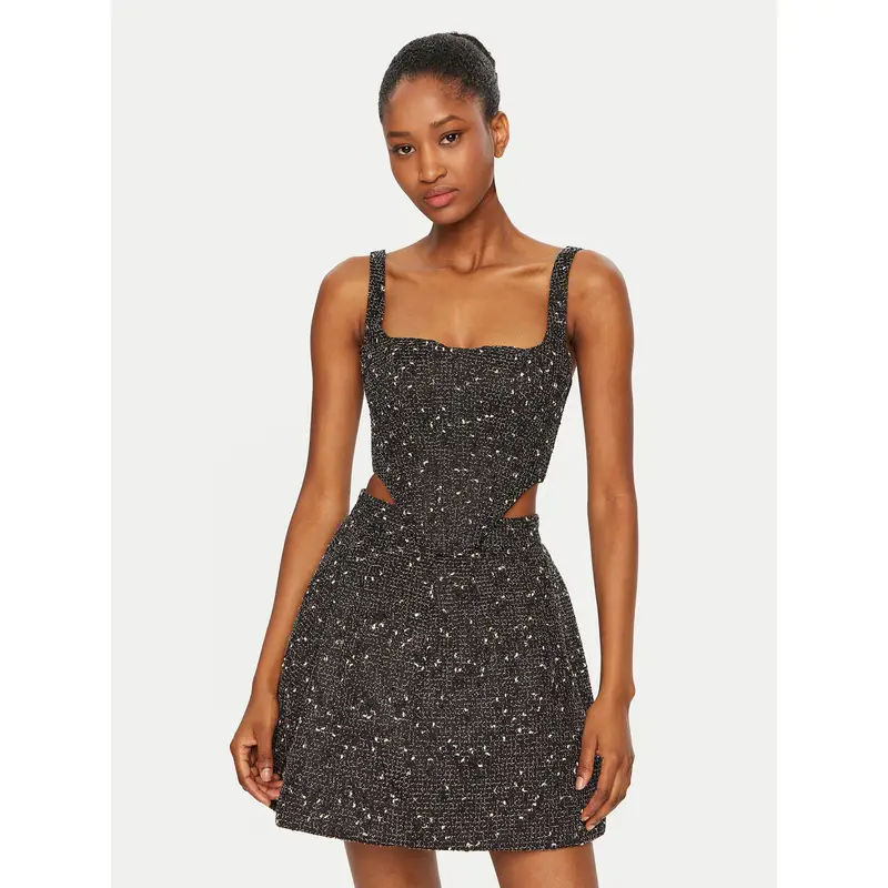 Top Corset 56865TB3 Nero Slim Fit