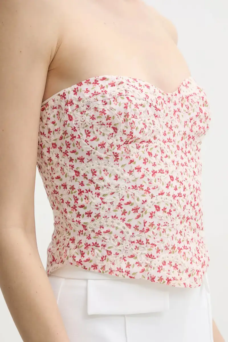 Bardot Top Donna Rosa 3158016 miniatura 4