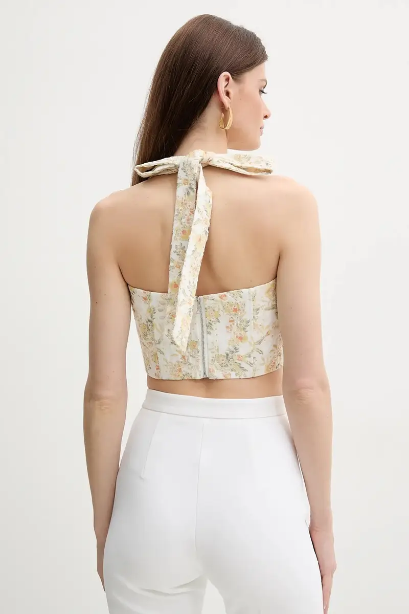 Bardot Top Donna Bianco 3124523 miniatura 3