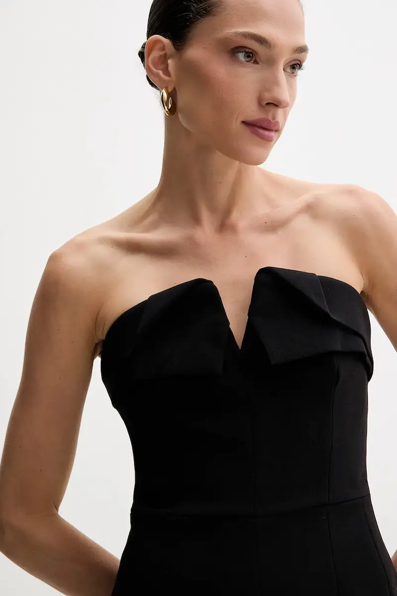 tuta elegante colore nero 60092PB miniatura 4