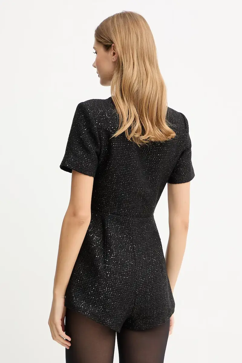 tuta elegante colore nero 60098PB miniatura 3