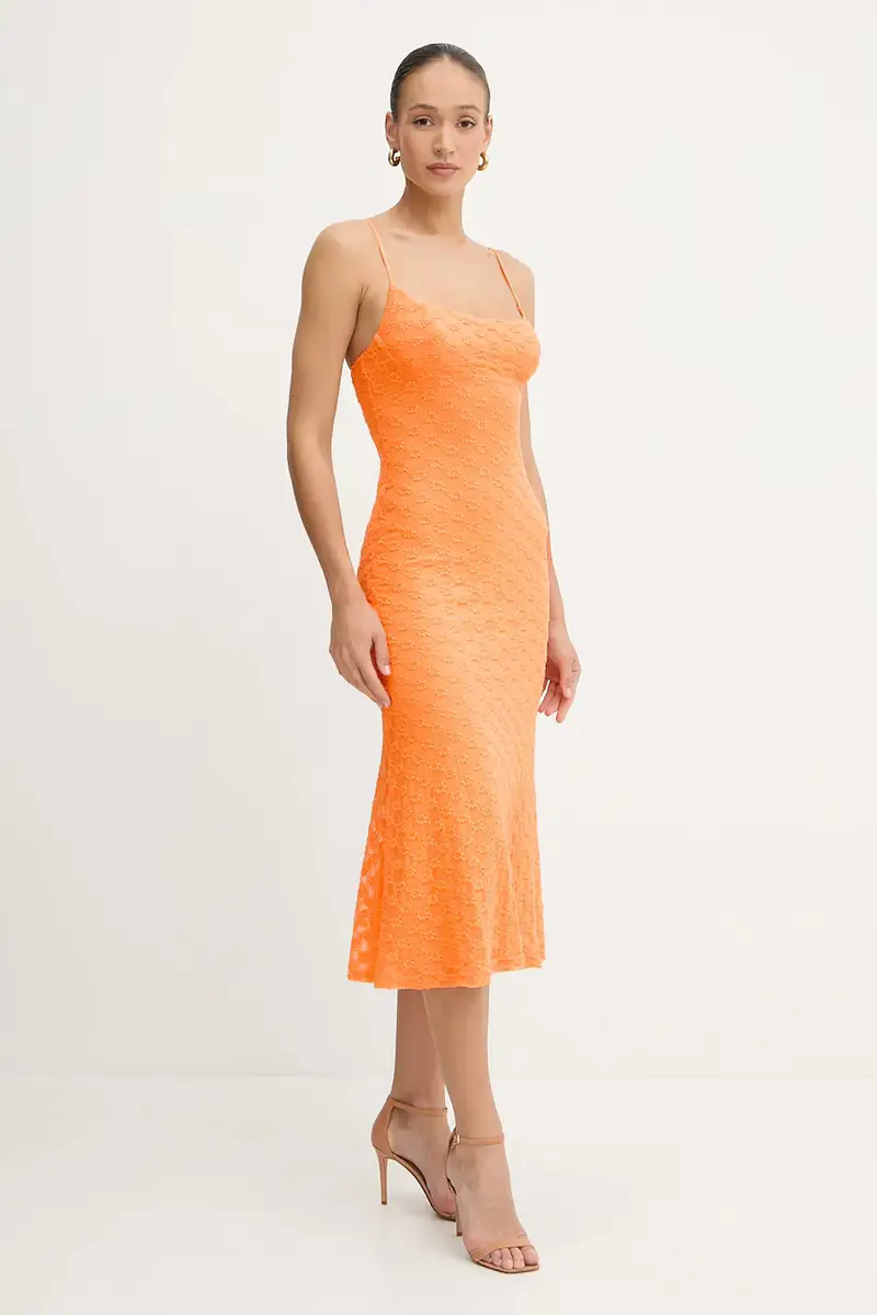 vestito ADONI colore arancione 57998DB1 miniatura 3