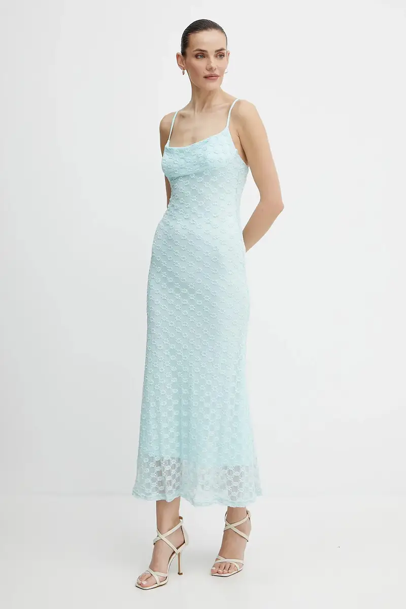 vestito ADONI colore rosso 57998DB1 Turchese miniatura 2