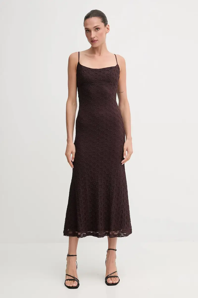 vestito ADONI colore violetto 57998DB1 Marrone