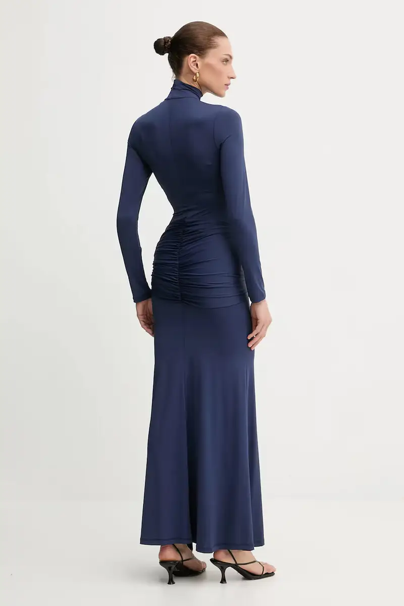 vestito ALIX colore marrone 59467DB Blu navy miniatura 3