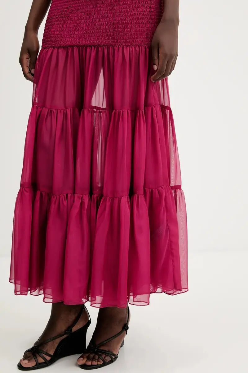 vestito AZURA colore nero 59882DB Granata miniatura 5