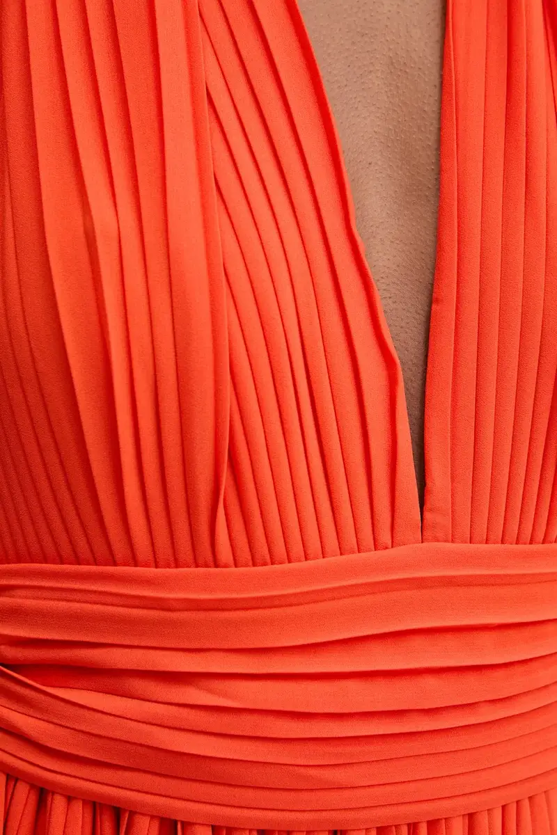 vestito colore arancione 60031DB miniatura 5