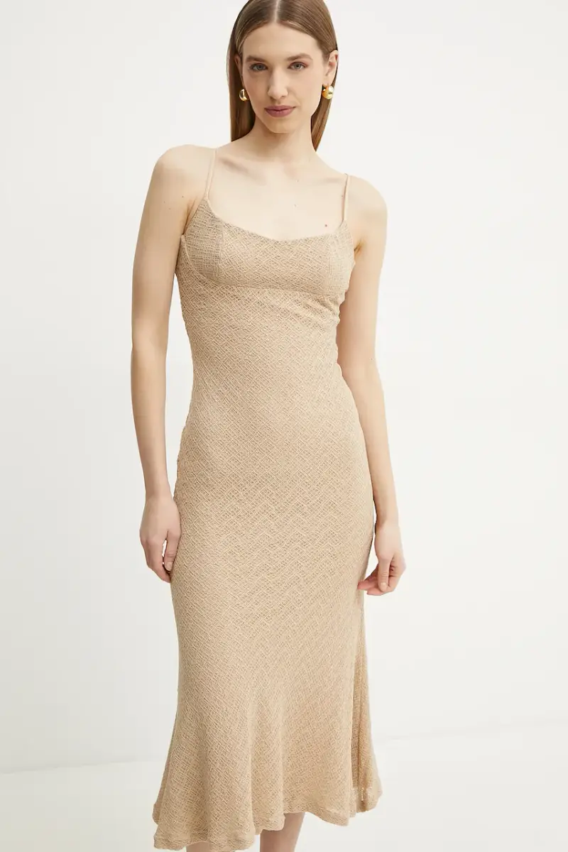 vestito colore beige 57998DB7 miniatura 2