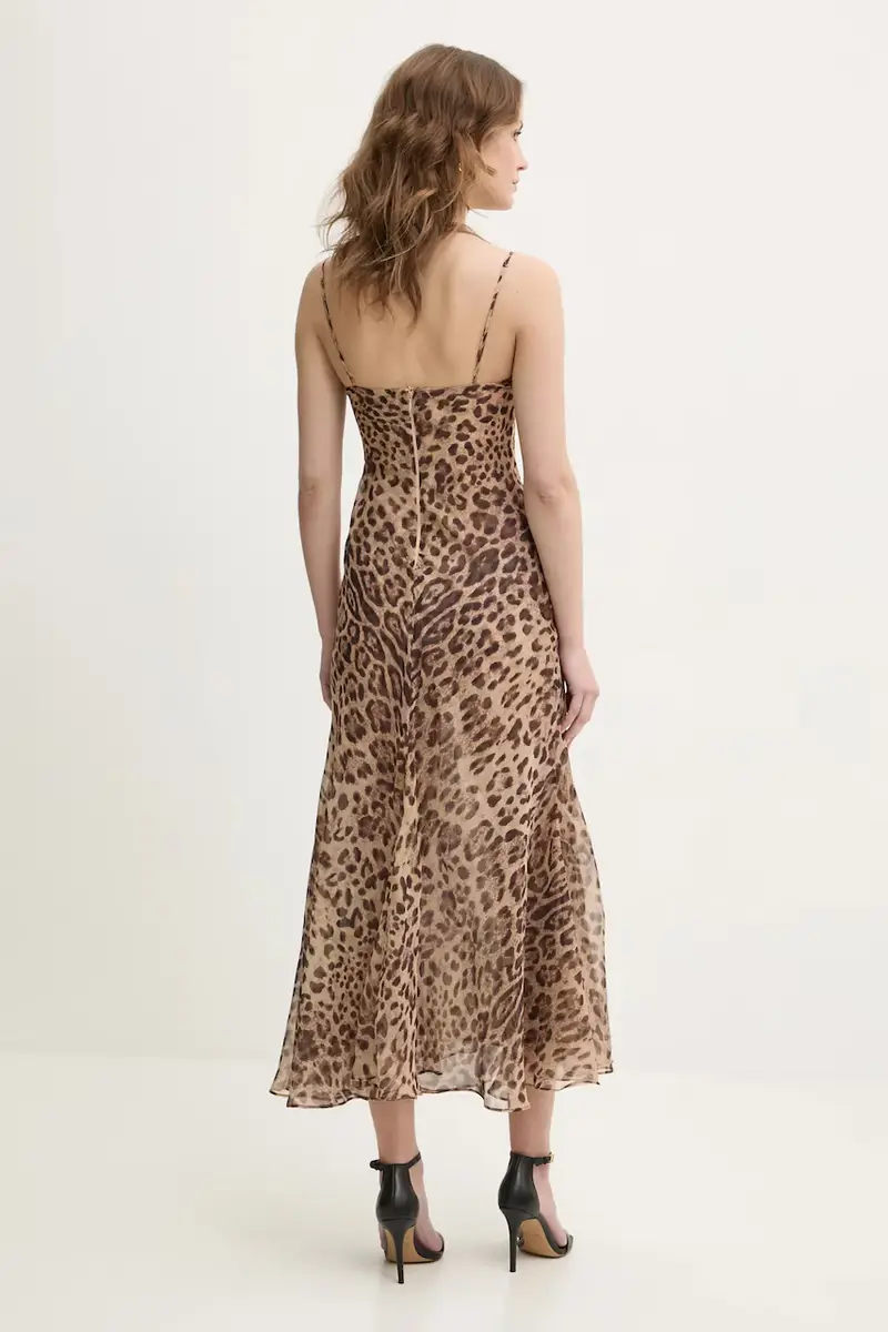 vestito colore beige 59709DB miniatura 2