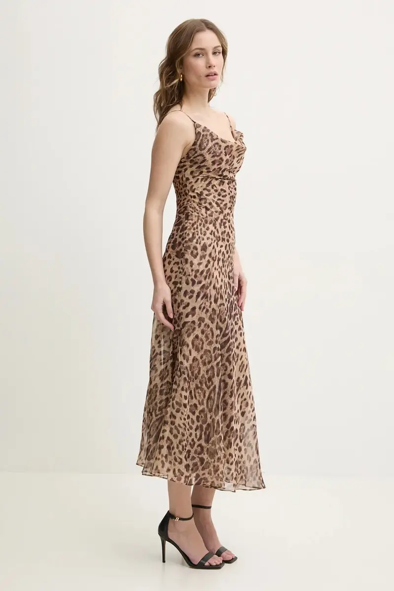 vestito colore beige 59709DB miniatura 3