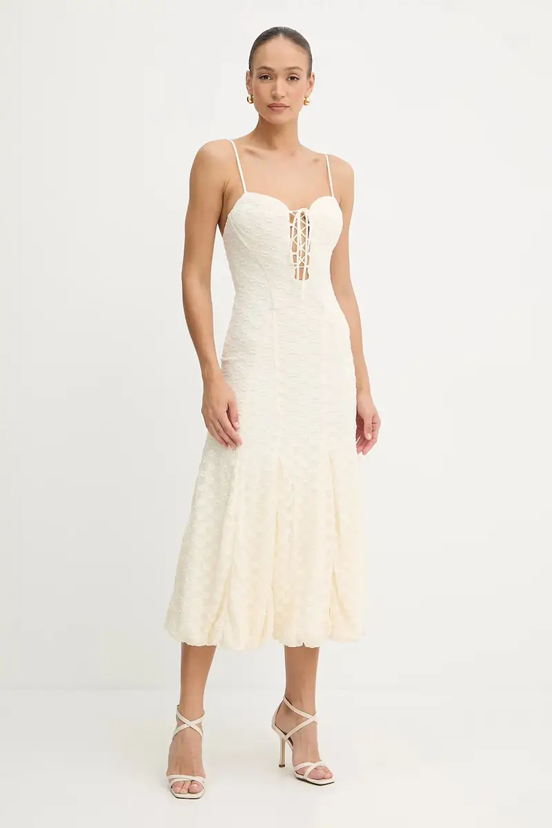 vestito colore beige 59928DB