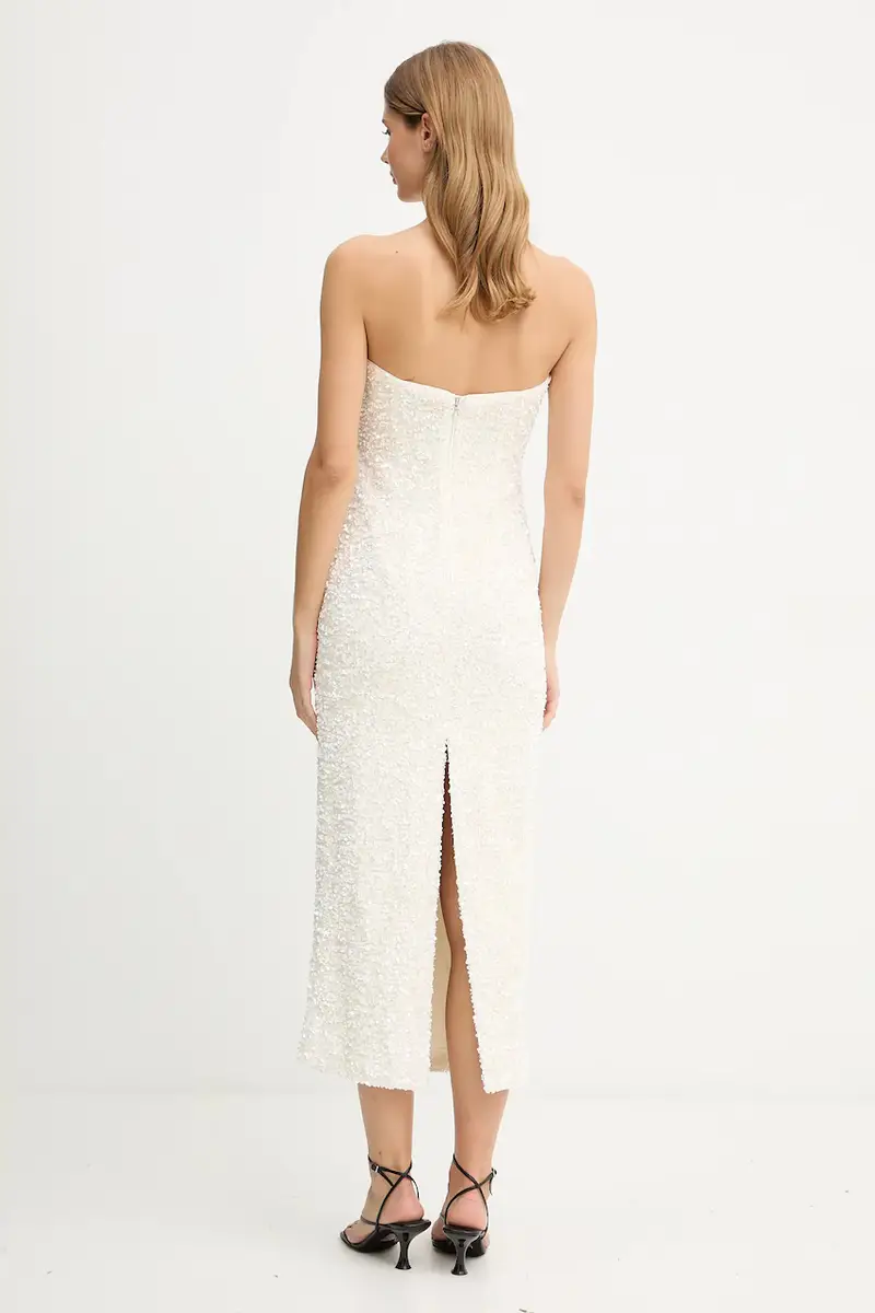 vestito colore beige 59946DB miniatura 2